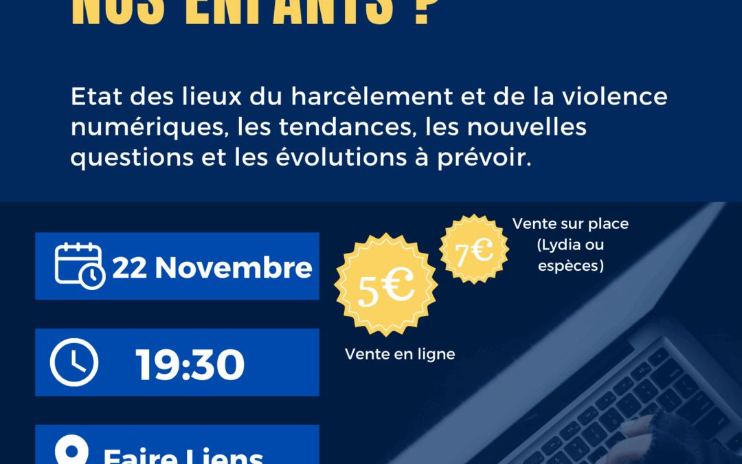 Conférence sur le cyber harcèlement