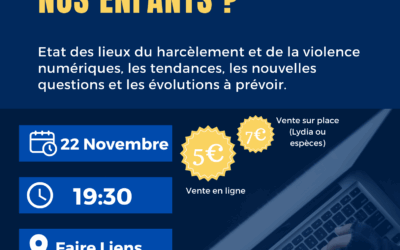 Conférence sur le cyber harcèlement